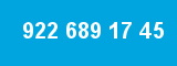 922 689 17 45 922 689 17 45